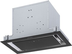 Встраиваемая вытяжка Krona SELINA 600 Glass Black S, отвод/циркуляция, 1300 м3/ч, сенсорное управление, черная