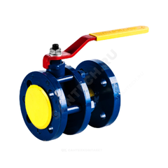 Кран шаровой сталь 11с67п Ду 40 Ру16 фл L=165мм полнопроходной Маршал СФ.00.1.016.040