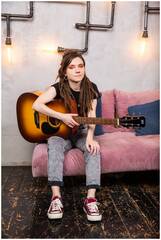 Гитара акустическая шестиструнная JET JD-255 SSB