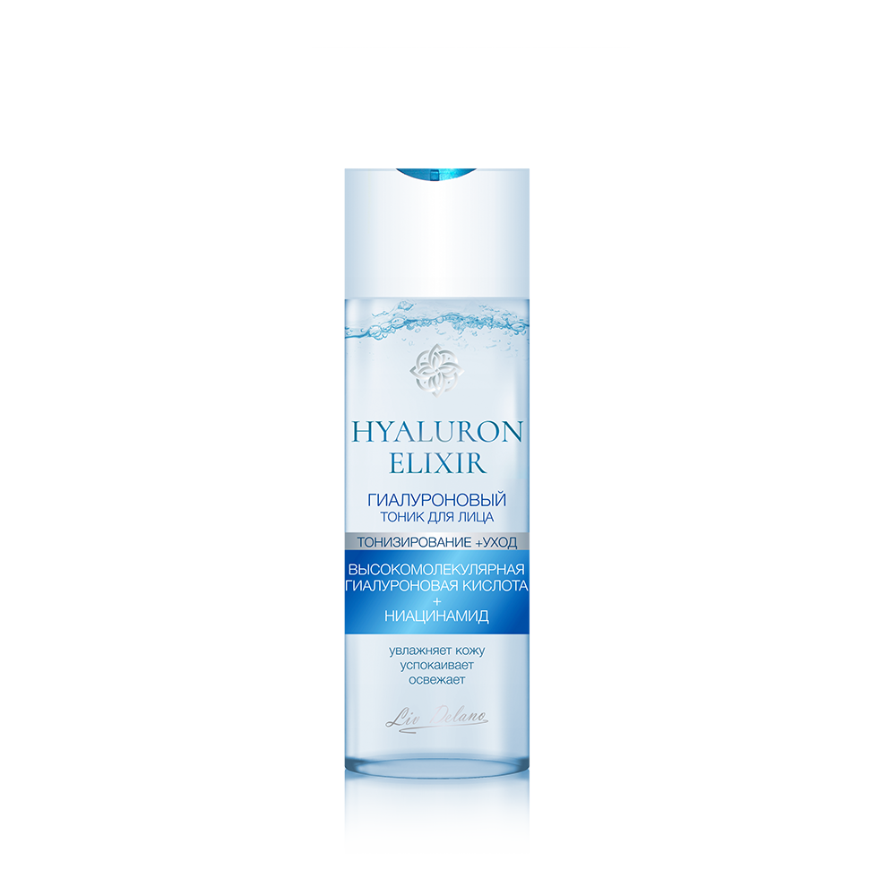 Liv-delano Hyaluron Elixir Гиалуроновый тоник для лица 200мл
