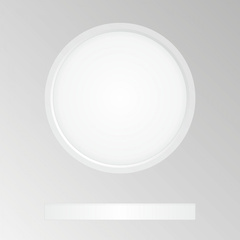 Светильник Светодиодный Ситилюкс CL738180V Бейсик Белый с Пультом+Диммер