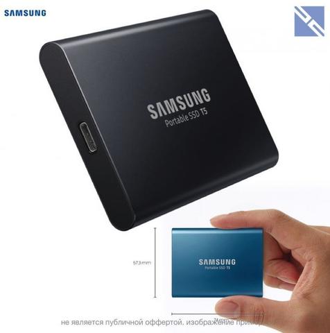 Диск SSD внешний Samsung 1TB T5 Portable SSD