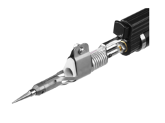 STAYER PS 400, 45 Вт, 1200°С, в наборе: 5 в 1, пьезоподжиг, горелка, фен, 4 жала, газовый паяльник, Professional(55505-H6)