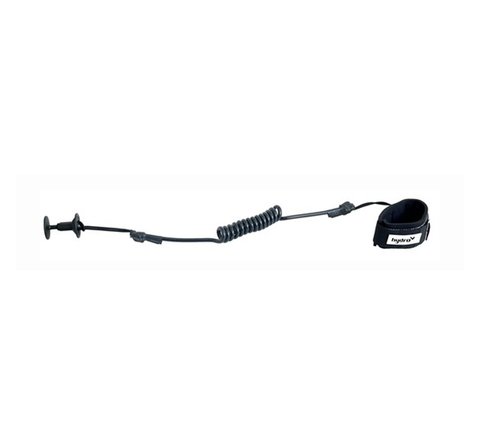 Лиш HYDRO Bodyboard Basic Leash Black/White