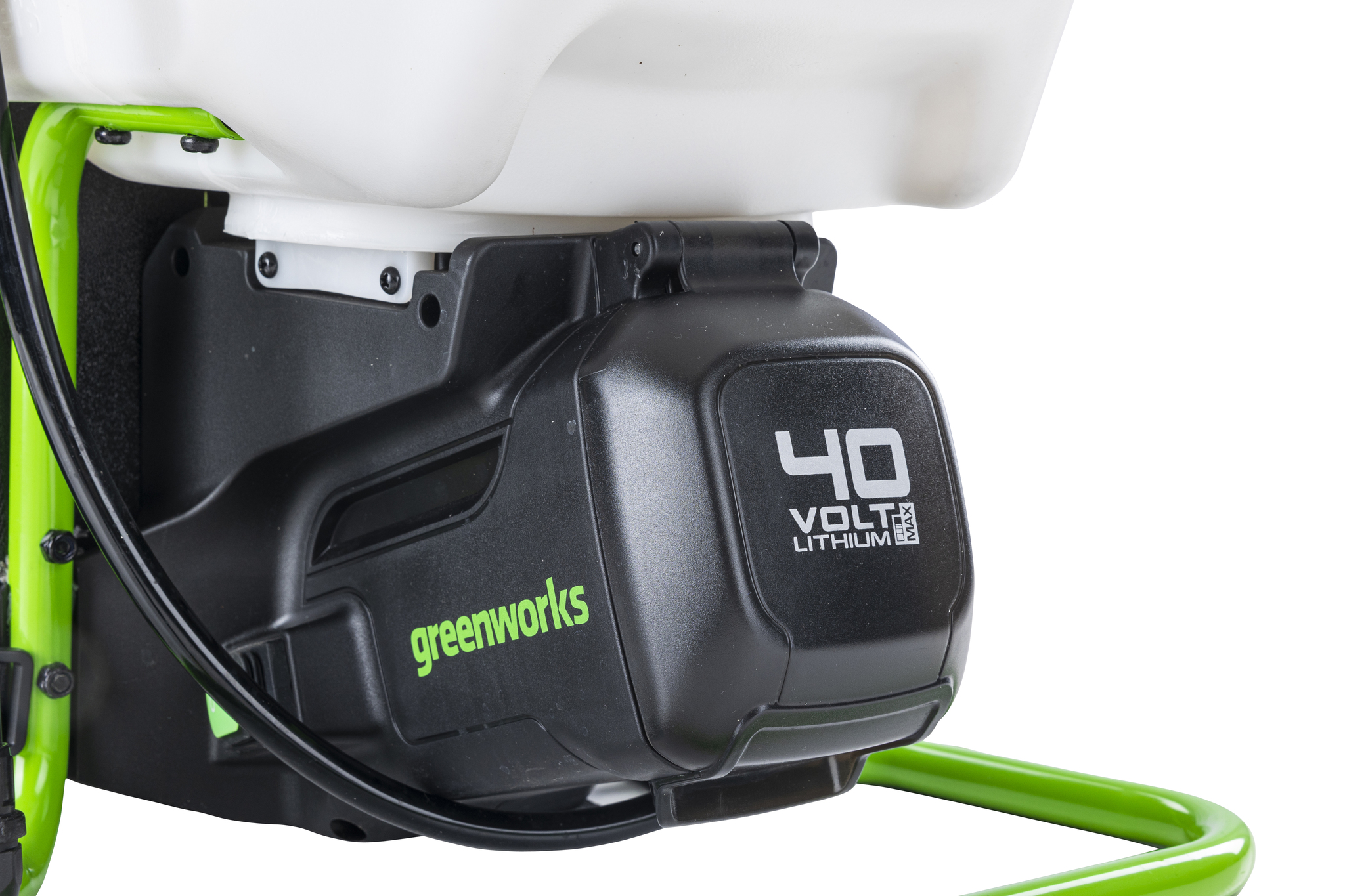 Greenworks volt. GREENWORKS g40bps. Опрыскиватель садовый аккумуляторный GREENWORKS 40v g40bps 5300007, без АКБ И ЗУ. Опрыскиватель аккумуляторный Гринворкс. Гринворкс опрыскиватель аккумуляторный 40 в.