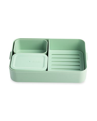 Ланч-бокс 16.7х25.5см Brabantia Make&Take мятно-зеленый