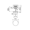 Almar E094000.NB Almar Донный клапан 1"1/4 для раковины, цвет никель брашированный