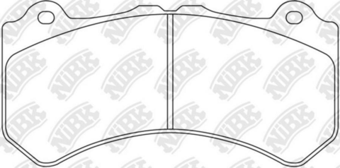 Колодки NiBK PN0801