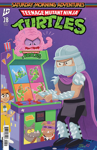 Teenage Mutant Ninja Turtles Saturday Morning Adventures Continued #28 (Cover B)