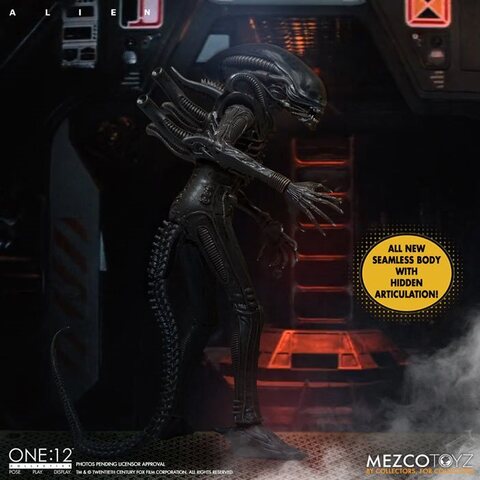 Фигурка Чужой масштаб 1:12 Коллекционное Издание Mezco