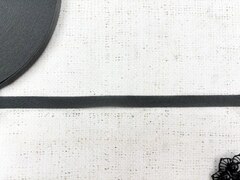 Лента киперная, хлопок, ш. 1 см, графит