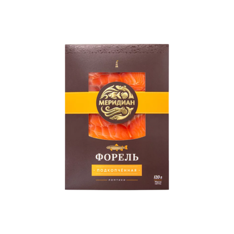 Форель ломтики подкопченная Меридиана 120гр