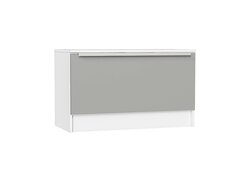 Тумба Стиль ТБ-800 Silky Light Grey Белый