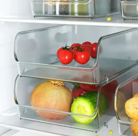 Емкость для холодильника Raido, 28.1х18.4х8.9 см, прозрачный