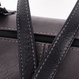 Сумка Саломея 130 мульти итальянский серо-черный