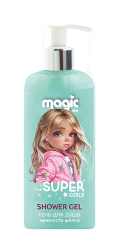 Гель для душа Magic rime Girl in Higabs Super Girls 250мл