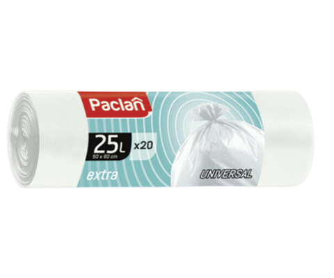 PACLAN Extra мешки для мусора 25л 20шт
