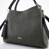 Сумка Саломея 264 македония оливковый + черный