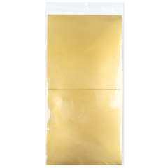 Коробка самосборная одиночная Куб, 21*21*21 см, Золото металлик, с лентой, 1 шт.