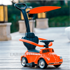 Детский толокар/каталка "Volkswagen Beetle"  JQ618,оранжевый