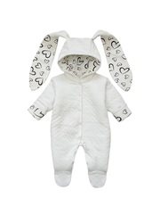 Комбинезон с ушками (Сердца) (без утеплителя)