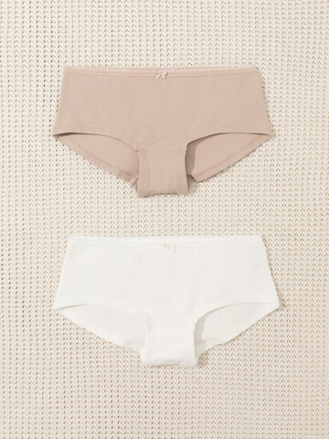 набор трусы/ уп  для девочки  К 1964-2уп/нюдовый беж,сахар