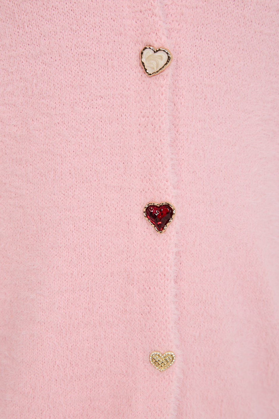 Кардиган травка, светло-розовый