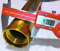 Внешний стакан пера вилки для Honda CB600F Hornet 2005-2006 г.в. золотой