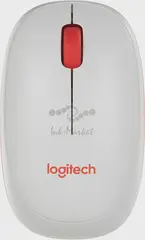 Клавиатура + мышь Logitech MK240 клав:белый/красный мышь:белый/красный USB беспроводная slim Multimedia (920-008160) — фото 3