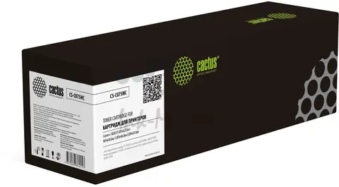 Картридж лазерный Cactus CS-C075HC 075H голубой (2500стр.) для Canon i-SENSYS MF662Cdw/MF664Cdw/ LBP646Cdw, LBP647Cdw