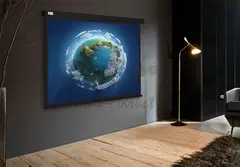 Экран Cactus 71" 127x127см Wallscreen CS-PSW-127X127-BK 1:1 настенно-потолочный рулонный черный — фото 2