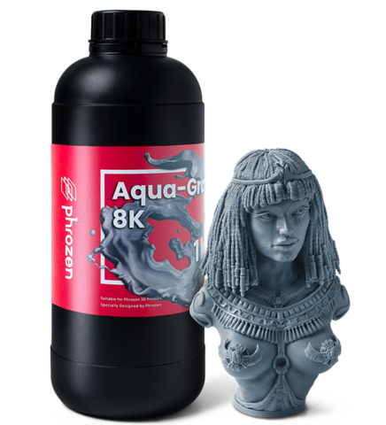 Фотополимер Phrozen Aqua Gray 8K, серый (1 кг)