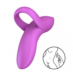 Вибратор на палец Satisfyer Bold Lover темно-розовый