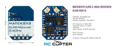 Приёмник Matek ELRS-R24-D ELRS diversity 2.4 ГГц