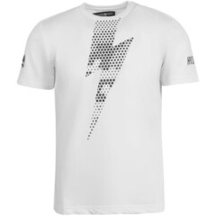 Футболка теннисная Hydrogen Tech Thunderbolt Tee Man - white/black