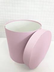 Цилиндр одиночный, 25*25 см, Розовый, 1 шт.