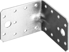 ЗУБР УКУ-2.0, 55 x 70 x 70 x 2 мм, цинк, усиленный крепежный уголок (310116-55-070) (20 штук)