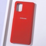 Силиконовый чехол Silicone Cover для Samsung Galaxy M31s (Красный)