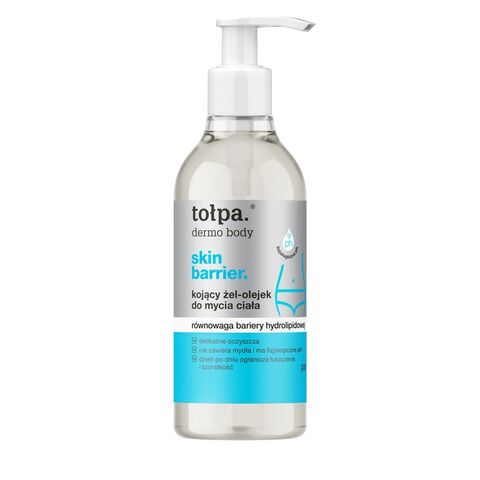 TOŁPA DERMO BODY SKIN BARRIER Успокаивающий гель для душа. Восстановление гидролипидного барьера 300 мл