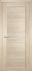 Дверь ТЕХНО-739 / Цвет Капучино / белый сатинат / Двери МАРИАМ