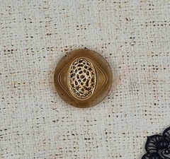 Пуговица шубная, d 3,8 см