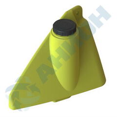 Рукомойник Z15 с крышкой Анион 15 л.(525x210x400см;желтый) - арт.559567