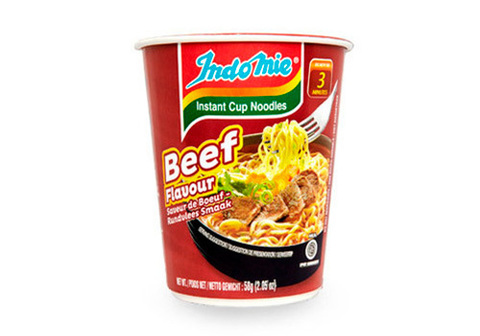 Лапша индонезийская со вкусом говядины, 58г