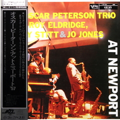 The Oscar Peterson Trio With Roy Eldridge, Sonny Stitt & Jo Jones / At Newport (LP)