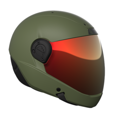 Cookie G35 tactical green with orange mirror visor