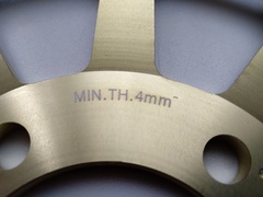 Диск тормозной передний на Kawasaki ZX7R NINJA, ZRX R / ZRX S / ZRX, золотой