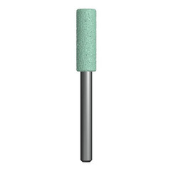 Шарошка абразивная ПРАКТИКА карбид кремния, цилиндрическая 10х32 мм, хвост 6 мм, блистер (641-404)