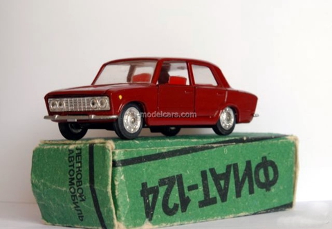 Fiat 124S Speciale USSR remake 1:43