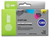 Картридж струйный Cactus CS-EPT1285 T1285 черный, голубой, пурпурный, желтый набор (31мл) для Epson Stylus SX125, SX425W, SX420W, S22, Office BX305F, BX305FW