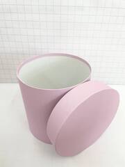 Цилиндр одиночный, 20*20 см, Розовый, 1 шт.